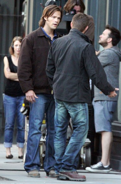 Illustration for article titled Supernatural season 7 set photos